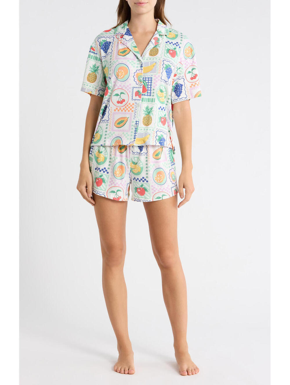 NWT! PJ Salvage Cloud Jersey Pajamas in Ivory Size Small